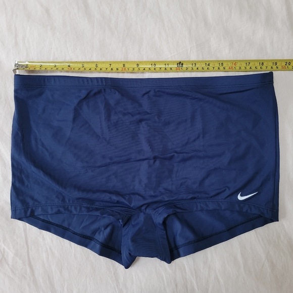 NEW ✨️ 2 PC Nike Tankini Boyshort Swimsuit Navy Blue White Swimwear Women's 2X - Picture 7 of 12